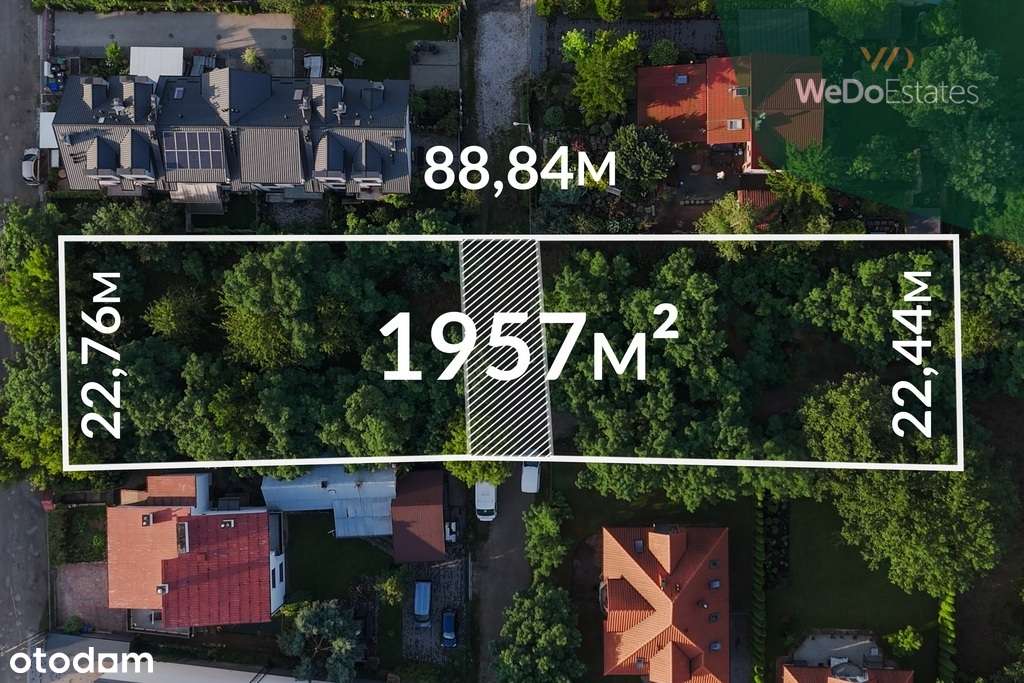 Działka budowlana z MPZP w centralnej części Marek-6