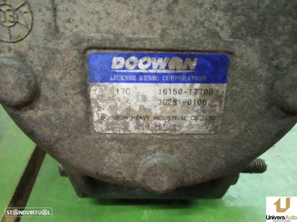 COMPRESSOR AR CONDICIONADO KIA SORENTO I 2006 -1615017700 - 3