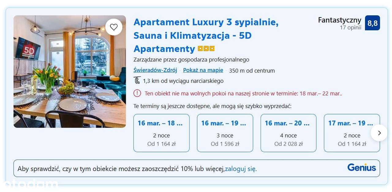 Luxury Apartment| Gotowy biznes | 8,8 Booking | Sauna | 64m2-14