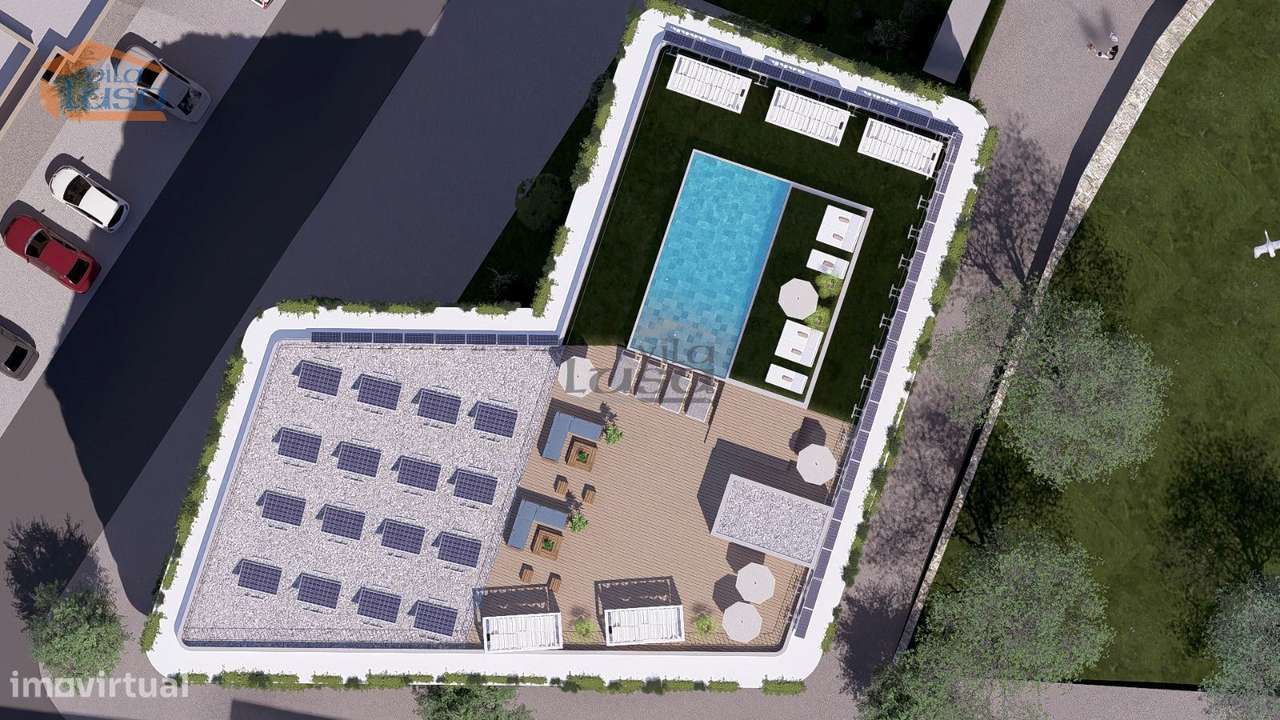 Armação de Pera,  T0 Novo com varanda e piscina na cobertura. - Grande imagem: 5/20