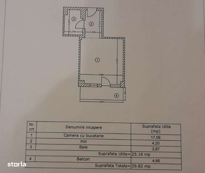 Garsoniera cocheta de vanzare – Str. Rezervelor - Militari Residence-7