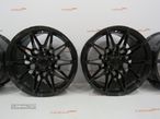 Jantes Look Bmw M3/M4 Style 826M  19 x 8 et33 + 9 et40 black - 2