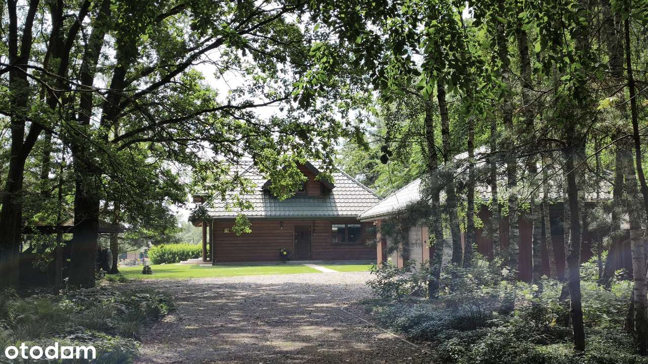 Wyjątkowe siedlisko Dom/185 m² Działka 8500 m Otulina Spalskiego Parku-18