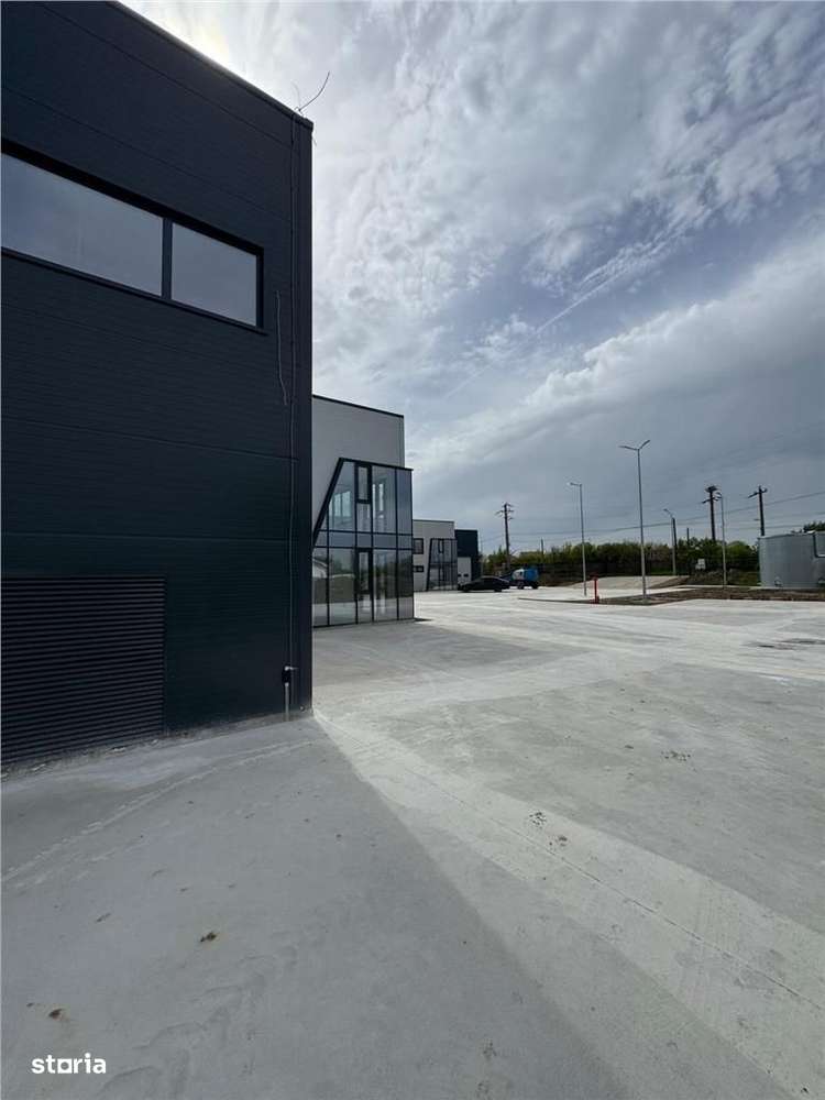 Hala 964 mp,birouri 200 mp,curte 500 mp, avans+credit ! 899 000 e ! - Imagine principală: 5/19