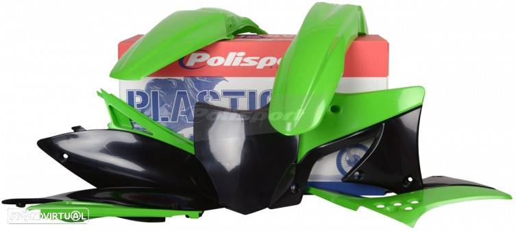 kit plasticos polisport kawasaki kx 250f - 1