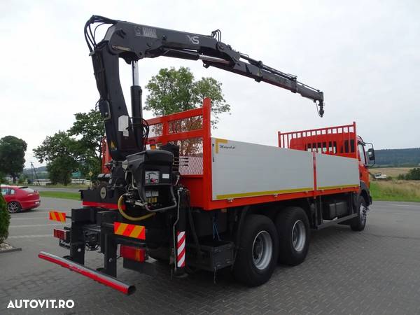 Renault KERAX 370 / 6 X 4 / CUTIE - 6.5 M + HDS HIAB 144 / PILOT / ROTATOR / MANUAL / 2004 - 7