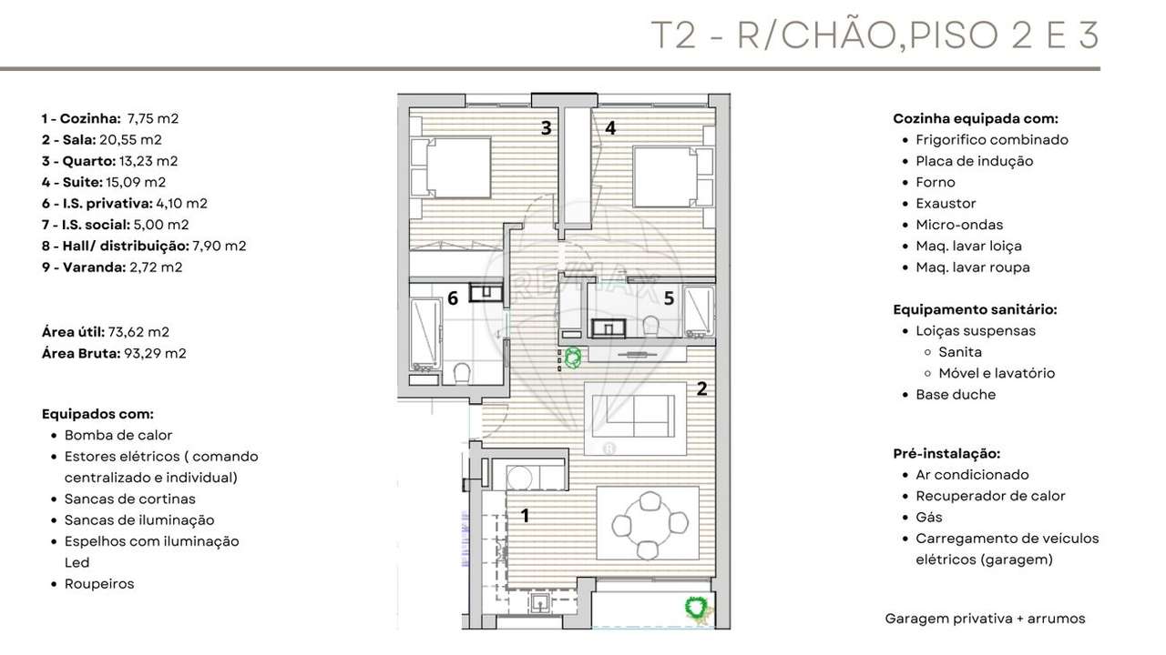 Apartamento T2 para venda - Grande imagem: 5/24