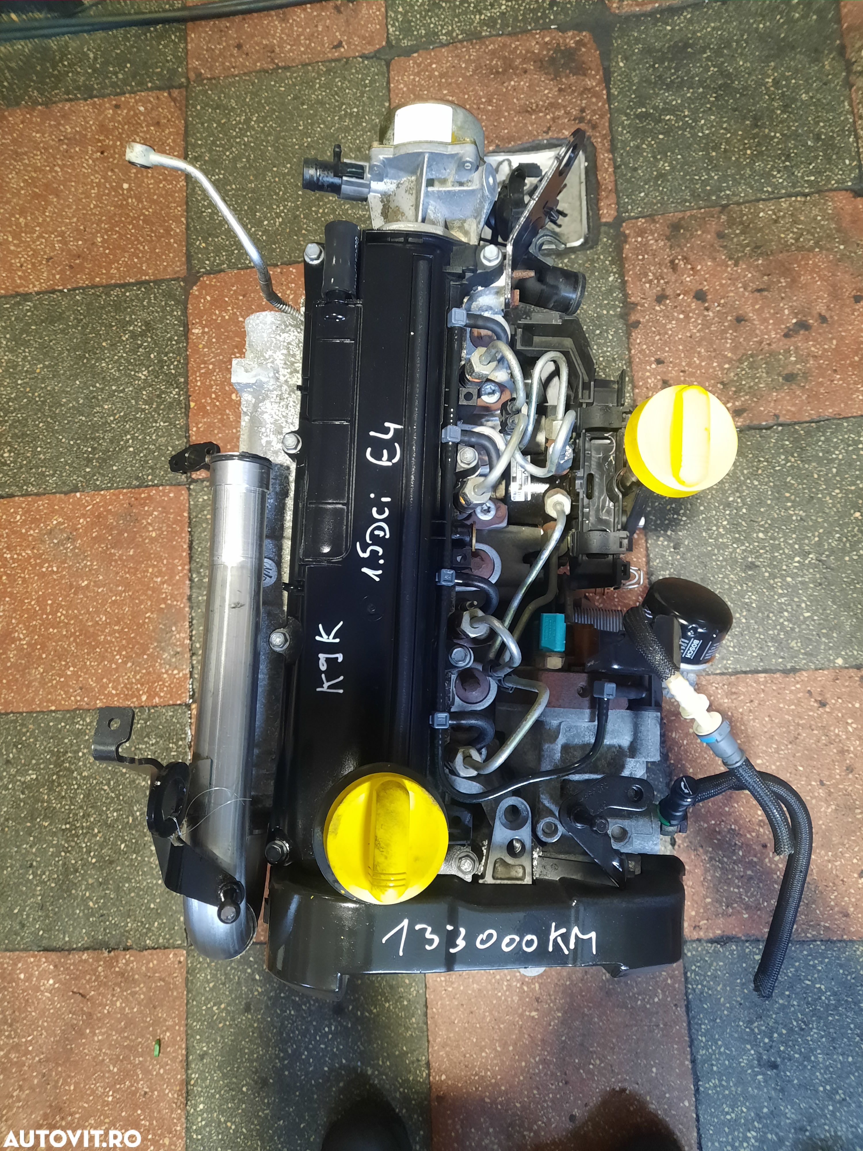 motor complet fără anexe dacia Logan 1.5dci euro4 133000 km dacia sandero 1.5dci e4 k9k renault kangoo 1.5dci e4 - 1