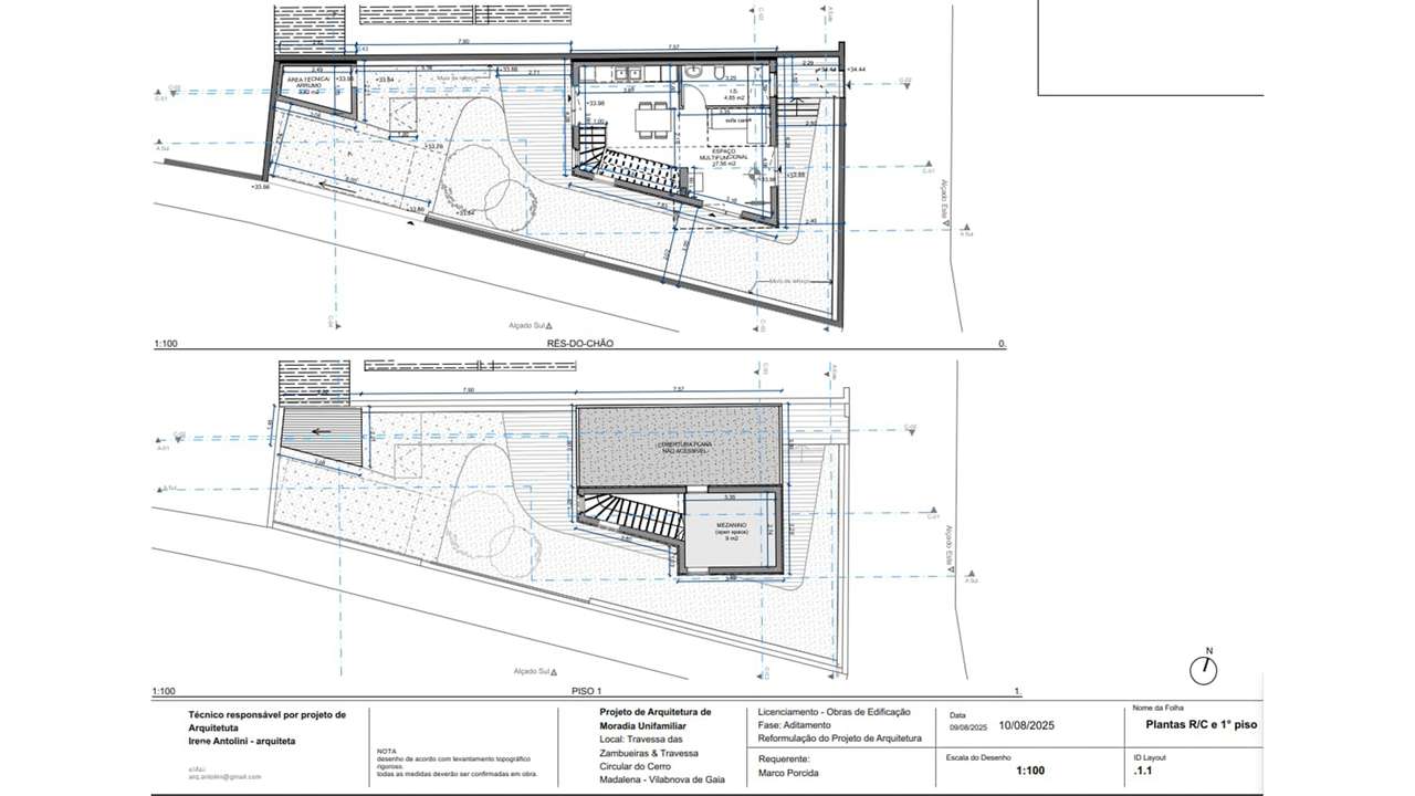 Terreno com projeto aprovado na Madalena, Gaia | A 1,5 km da praia-11