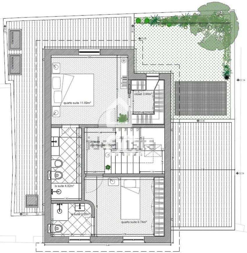 Moradia com projeto aprovado para T4 de luxo, na Foz Velha, com garage-38