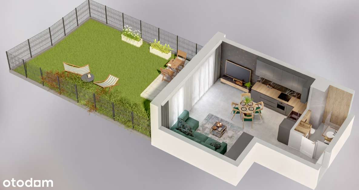 Kawalerka z dużym ogródkiem w Szczyrku! Idealna pod inwestycję!-3