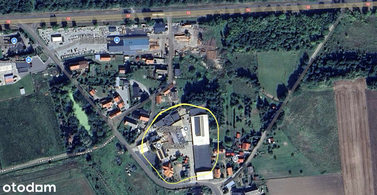 Hala produkcyjno-magazynowa 2 900 m²  380 kW  Stare Serby (Głogów) - Pełny obrazek: 3/4