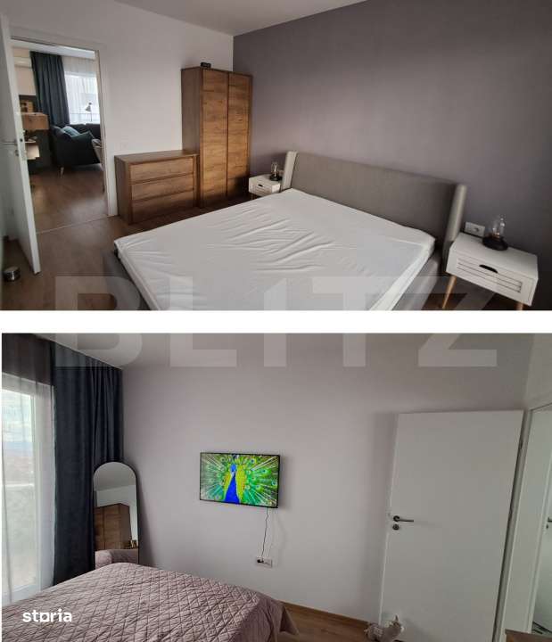 Apartament superb de inchiriat, 2 camere, parcare subterana - Imagine principală: 5/14