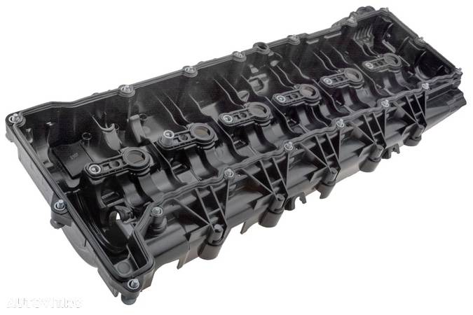 Capac culbutori tacheti nou BMW motor N57 seria 3 E90 E91 E92 E93 F30 F31 F34, seria 4 F32 F33 F36, seria 5 F07 F10 F11, seria 6 F06 F12 F13, seria 7 F01 F02, X3 F25, X4 F26, X5 E70 F15, X6 F71 F16 - 4