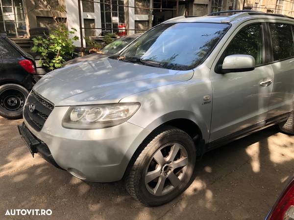 Aripa stanga/aripa dreapta fata Hyundai Santa Fe 2007 gri argintiu - 5