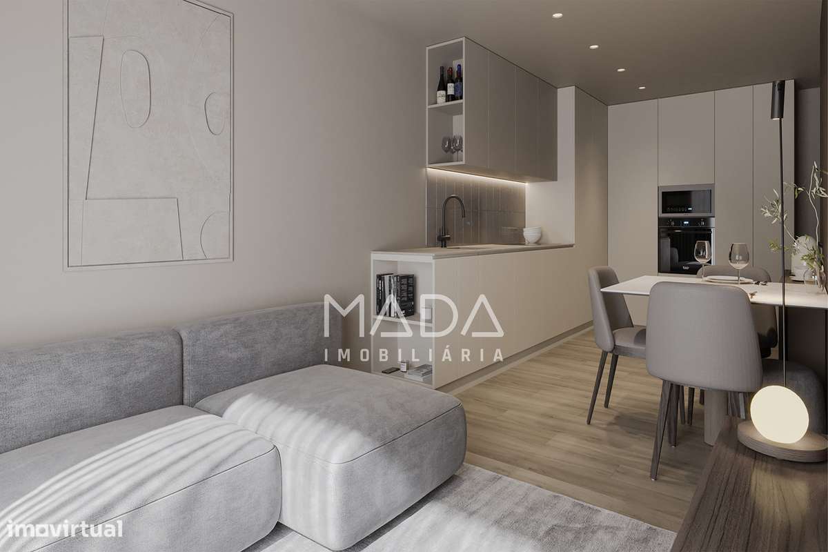 NOVO Apart. T1 (último piso) c/piscina, ginásio e garagem na Rodovia - Grande imagem: 5/23