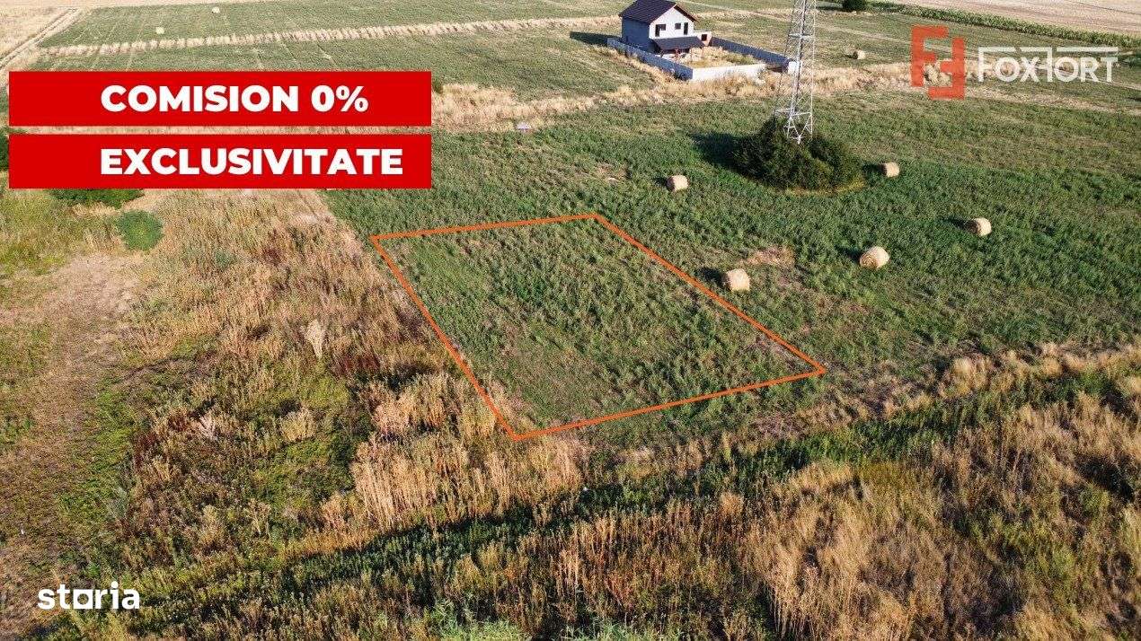 COMISION 0% Teren de 622 mp intravilan pretabil casa, zona Chisoda - Imagine principală: 4/12