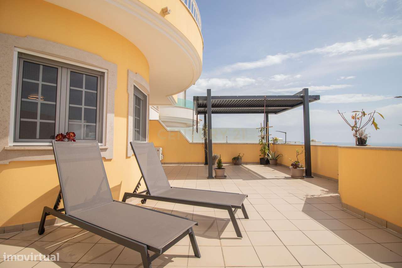 Moradia T3+4 com vistas panorâmicas de mar, a 200m da praia do Cabo Mo - Grande imagem: 5/56