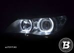 Faruri Angel Eyes LED compatibile cu BMW Seria 5 E60 E61 - 5