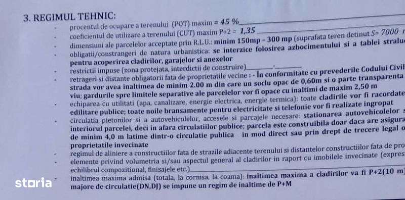 Teren de vanzare, 500mp, asfalt, intravilan, rate fara banca,  Husi - Imagine principală: 5/6