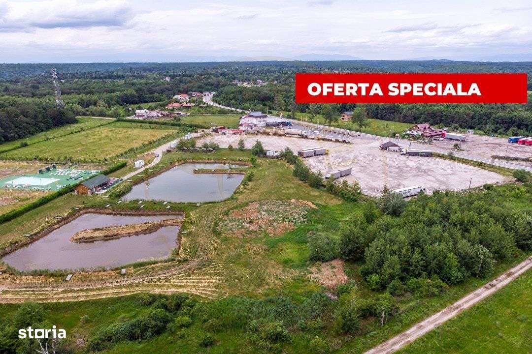 Motel, camping, piscina si lacuri de pescuit pe un teren de 49 285 mp - Imagine principală: 2/15