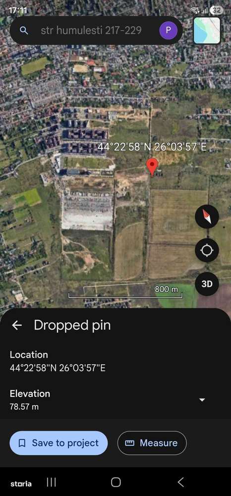 Teren in Rate, Sector 5,Sos Salaj-Str Humulesti. - Imagine principală: 4/9