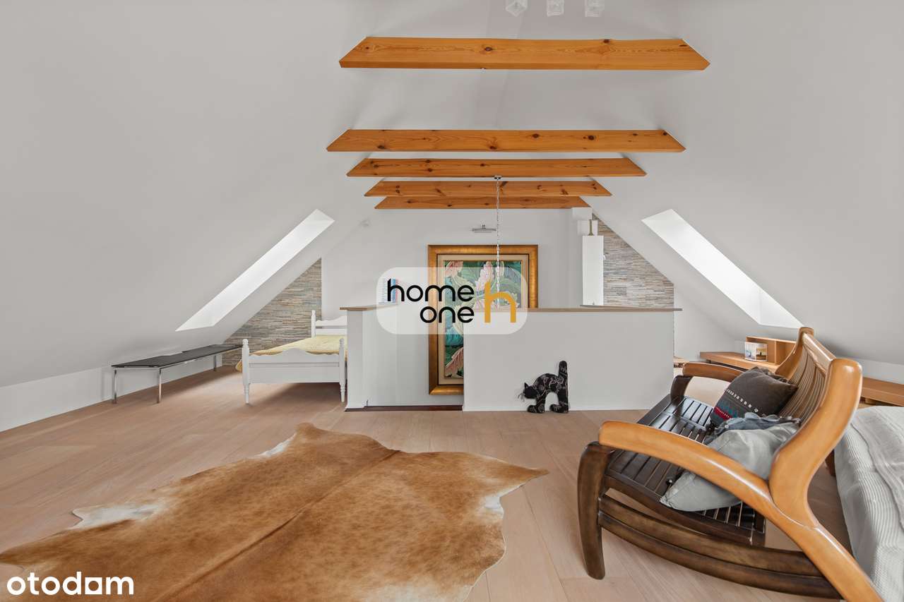 Dom bliźniak 216 m² | Wilanów Zawady | Ogród | Kominek | Poddasze-10