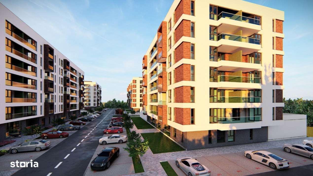 Comision 0% Apartament 3 cam, 64,45 mp + balcon 13.28 mp - Imagine principală: 1/2