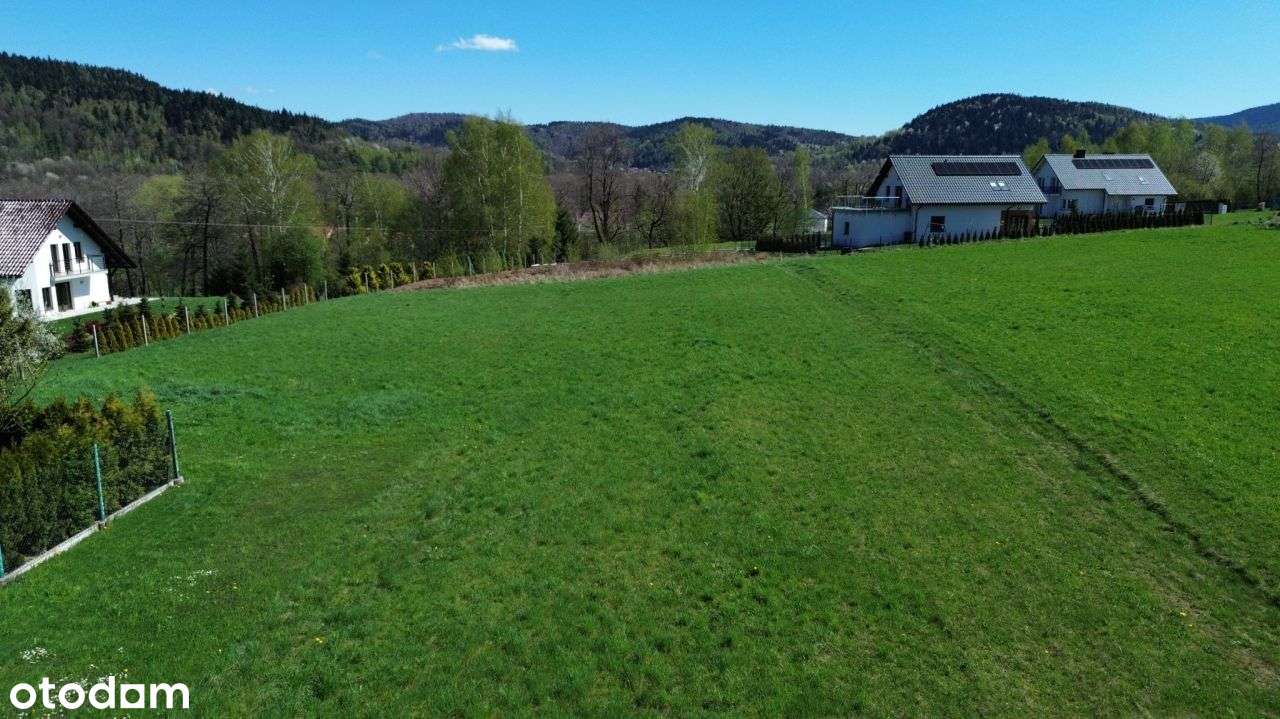 Działka budowlana u podnóża Beskidu Małego-7