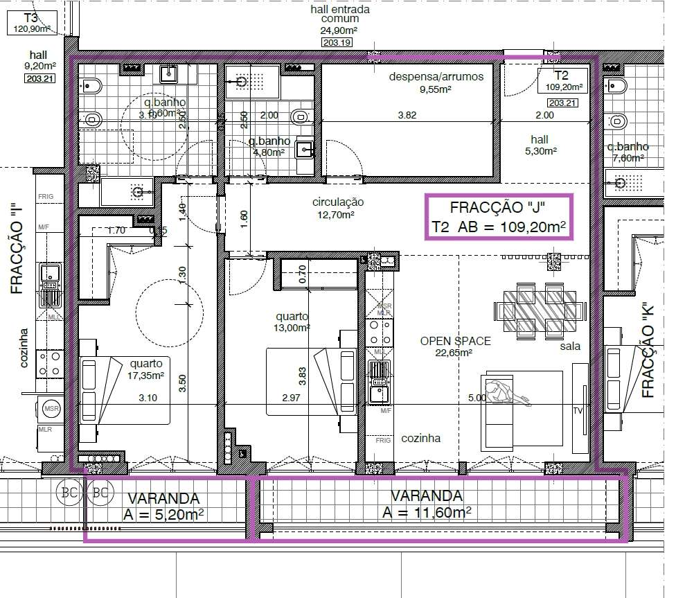 Apartamento T2+1 Venda em Oliveira de Azeméis, Santiago de Riba-Ul, Ul-15