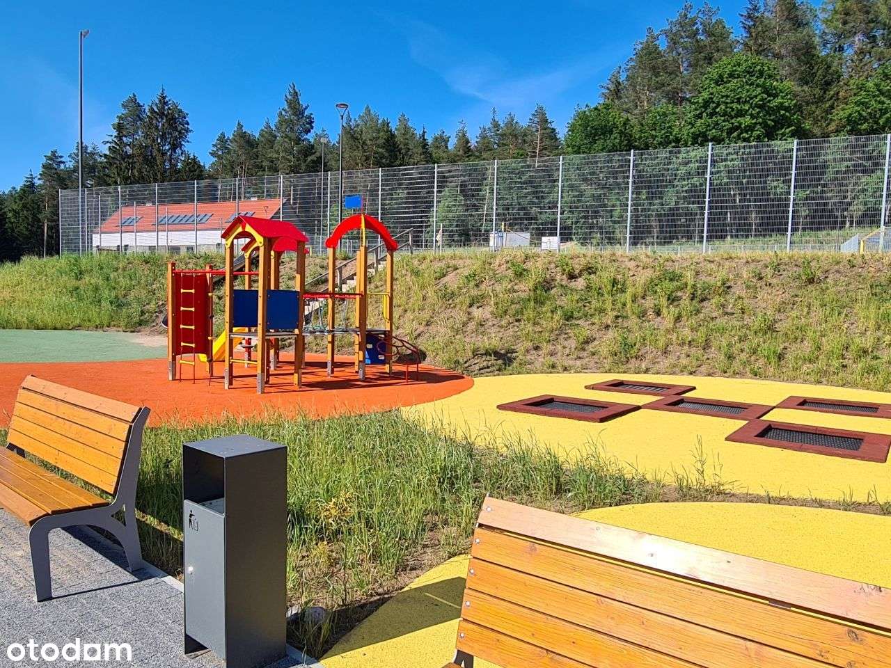 Działka budowlana mazury Wydminy. Widok -jezioro. - Pełny obrazek: 5/8