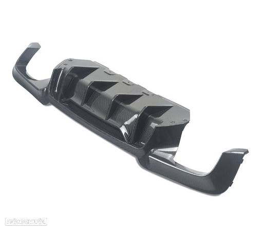 DIFUSOR PARA BMW F10 10-17 LOOK COMPETITION CARBONO - 3