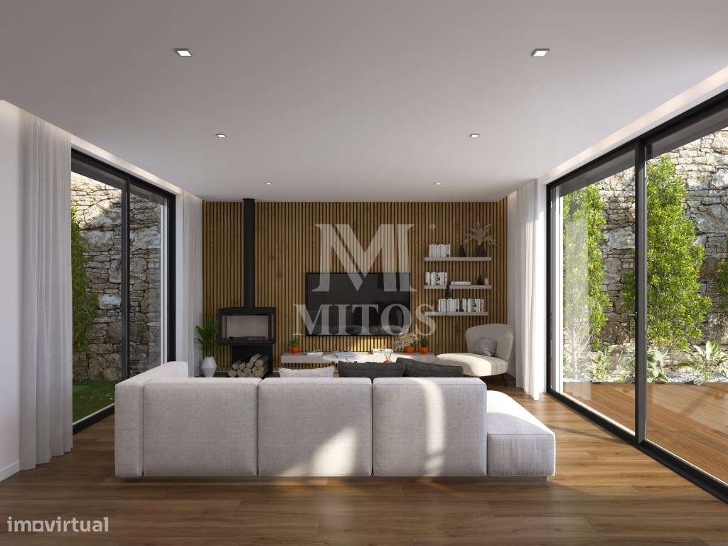 Moradia T3 Térrea com piscina, situada em Vilar de Mouros - Caminha-6