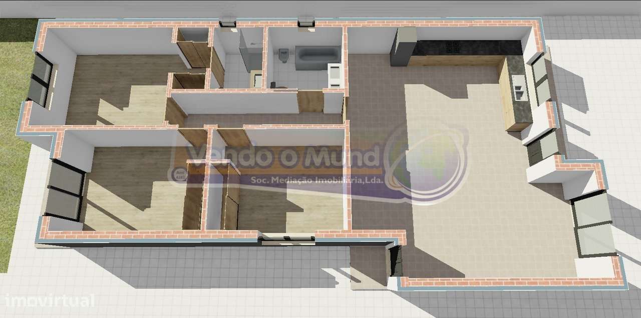 Projecto Moradia T3 em Marinhais (M698) - Grande imagem: 5/5