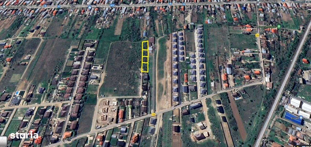 Domnesti - Ciutaci, vanzare 4 loturi de teren intravilan - Imagine principală: 5/15