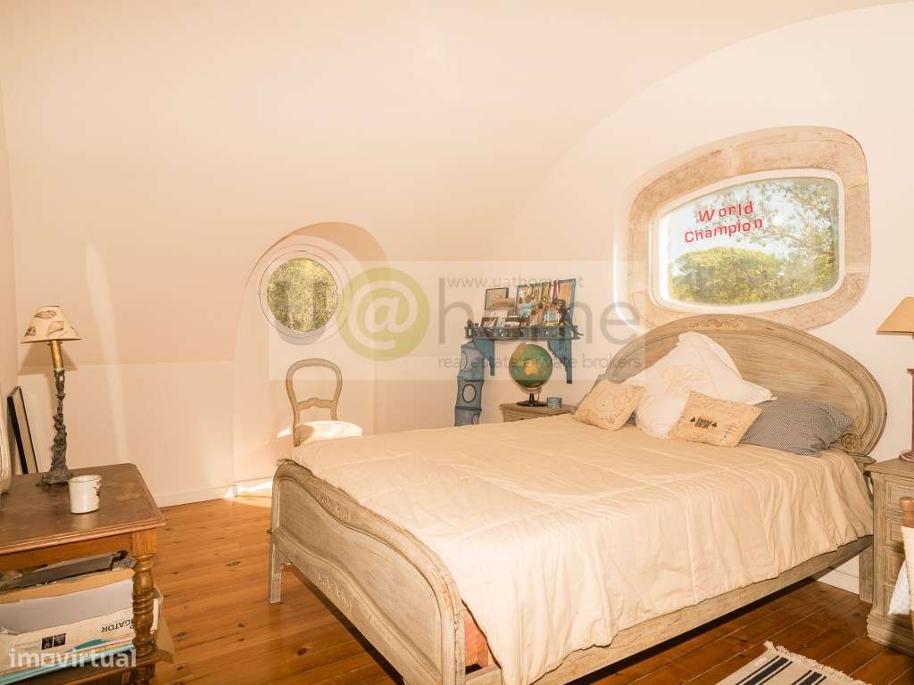 Moradia com piscina e vista mar na Charneca/Cascais-11