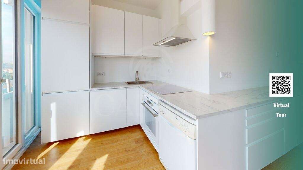 Apartamento T1 em Telheiras - Arrendamento, completamente remodelado - Grande imagem: 2/10