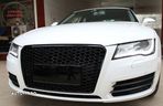 Grila Bara Fata Audi A7 4G Pre-Facelift (2010-2014) RS7 Design Negru Lucios- livrare gratuita - 6