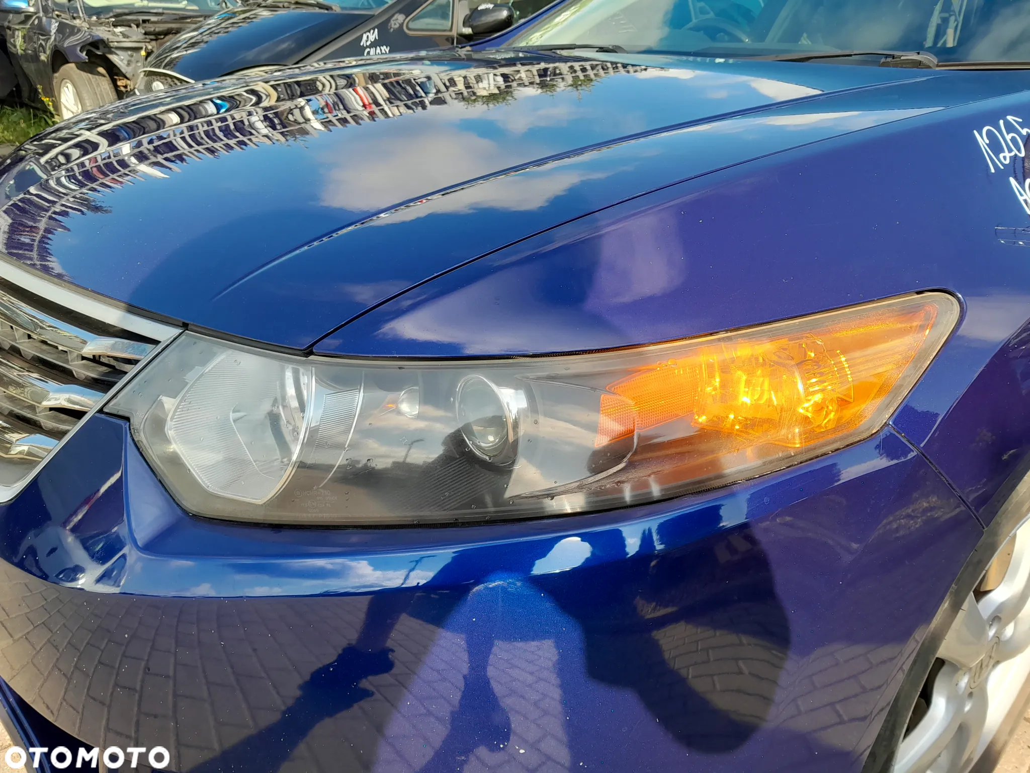 HONDA ACCORD VIII REFLEKTOR LAMPA LEWA PRZEDNIA LEWY PRZÓD UK - 2