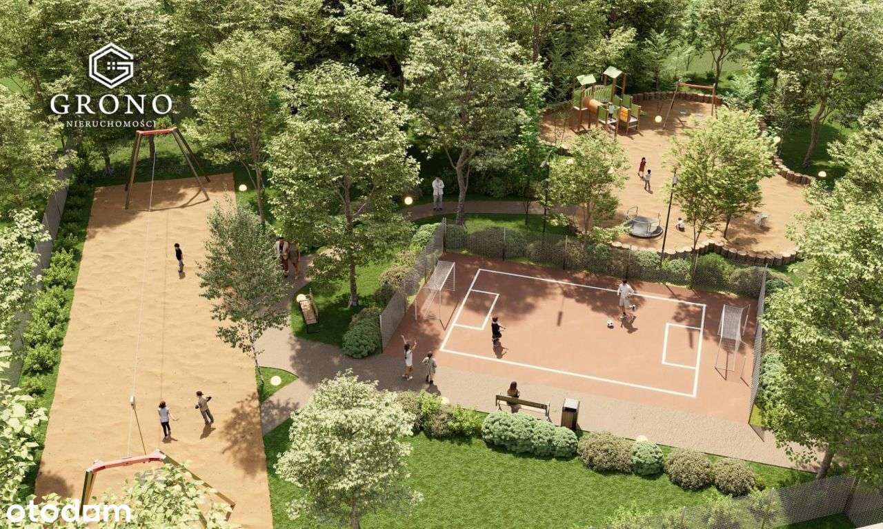 Szeregówka przy lesie, 4 pokoje + kominek!-6