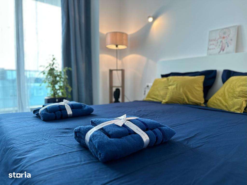 Mamaia Nord Promenada Apartament 2 camere cu vedere la mare si parcare-7