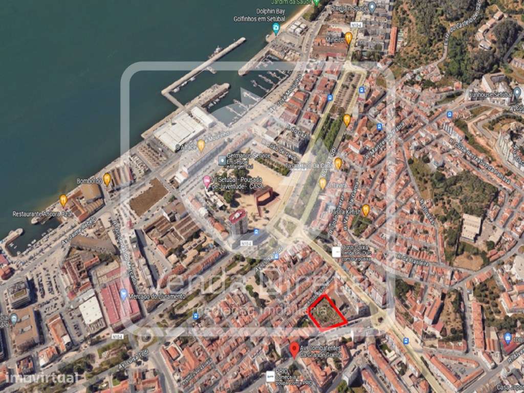 Terreno no centro de Setúbal com PIP Aprovado, 2242.2 M². - Grande imagem: 3/21