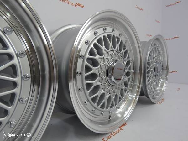 Jantes Look BBS RS 15 x 7 et30 4x100 + 4x114.3 Silver - 5