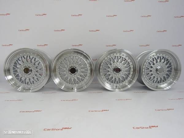 Jantes Look BBS RS 17 x 7.5 + 8.5 et 35 5x112 + 5x120 Silver - 1