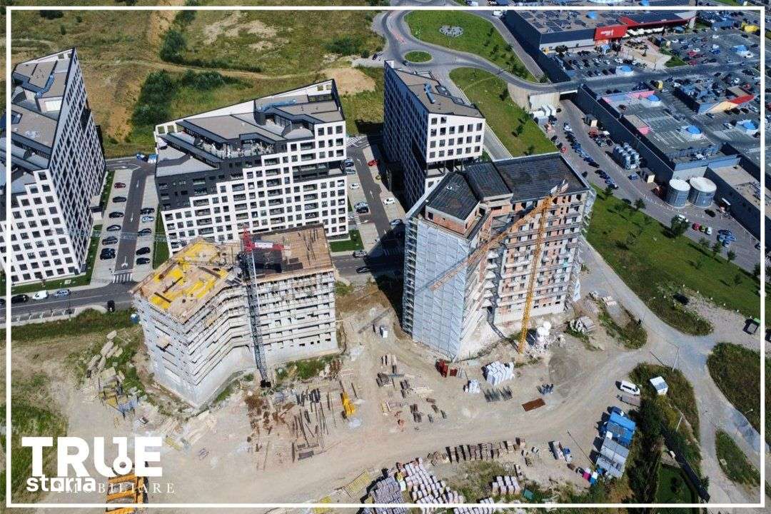 Studio de vânzare, 39m² + 6m² balcon, Skyline City!-19