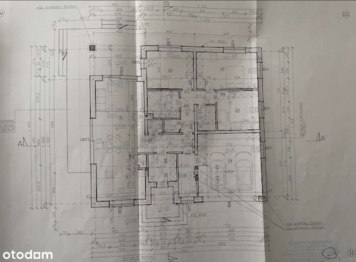 Nowy parterowy dom z lokalem użytkowym-16
