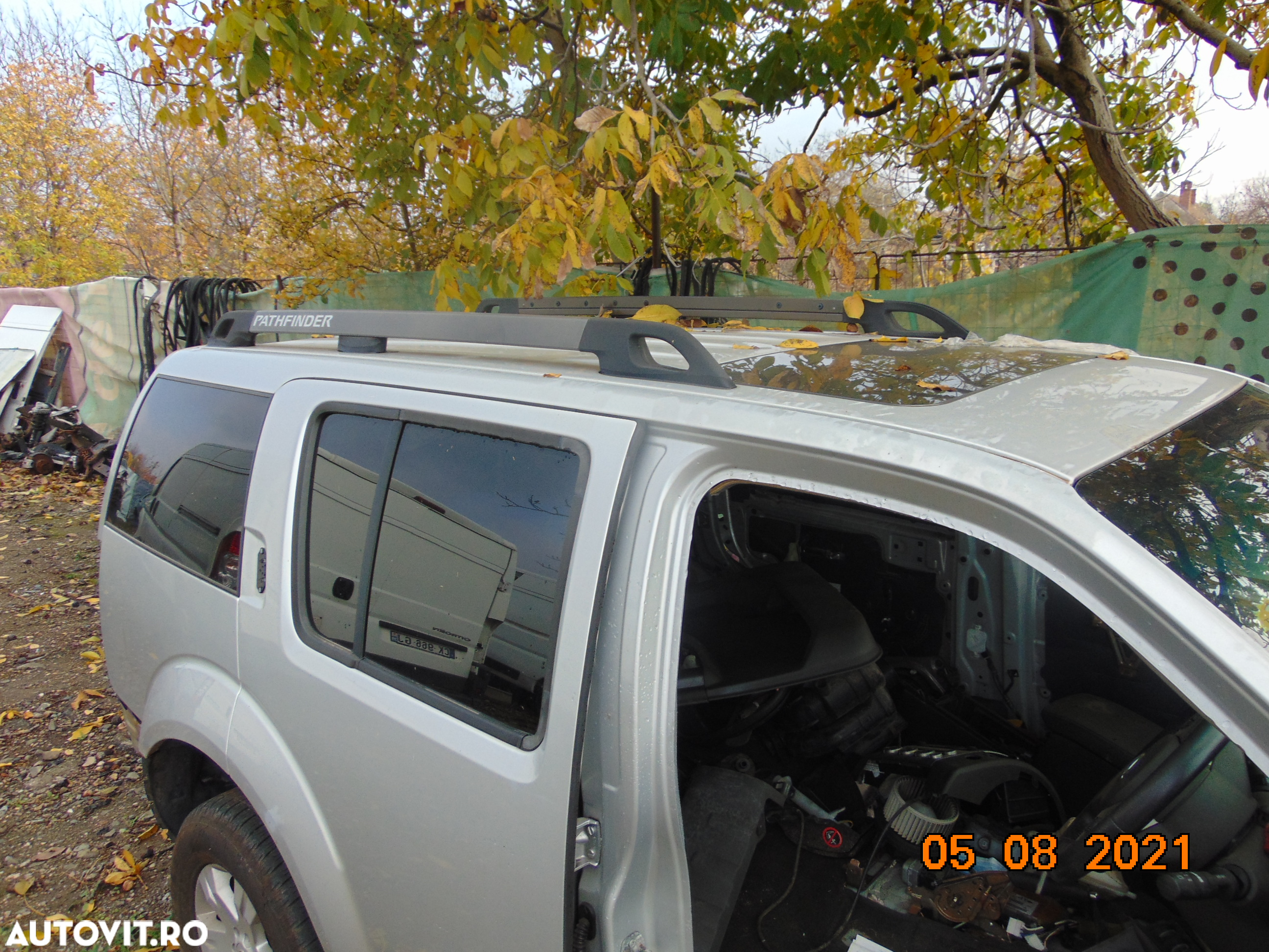 Geam fix dreapta spate nissan Pathfinder 2007 SUV Argintiu - 6
