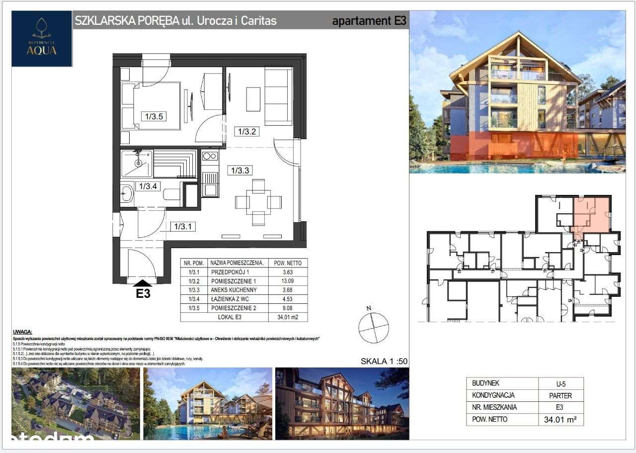 Rezydencja AQUA | bud. U5 | mieszkanie E03 - Pełny obrazek: 2/10