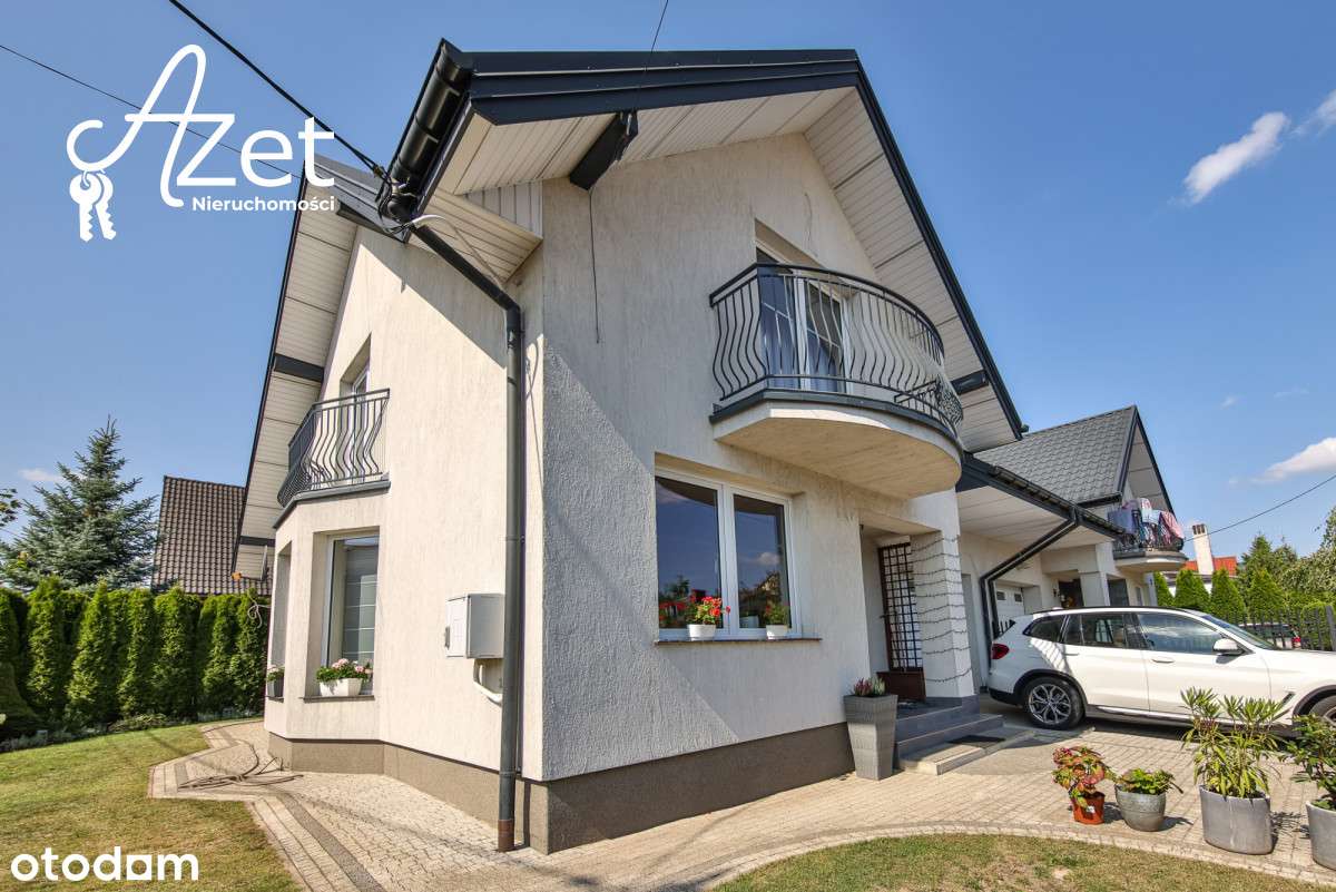 Rodzinny bliźniak z ogrodem – wysoki standard-4