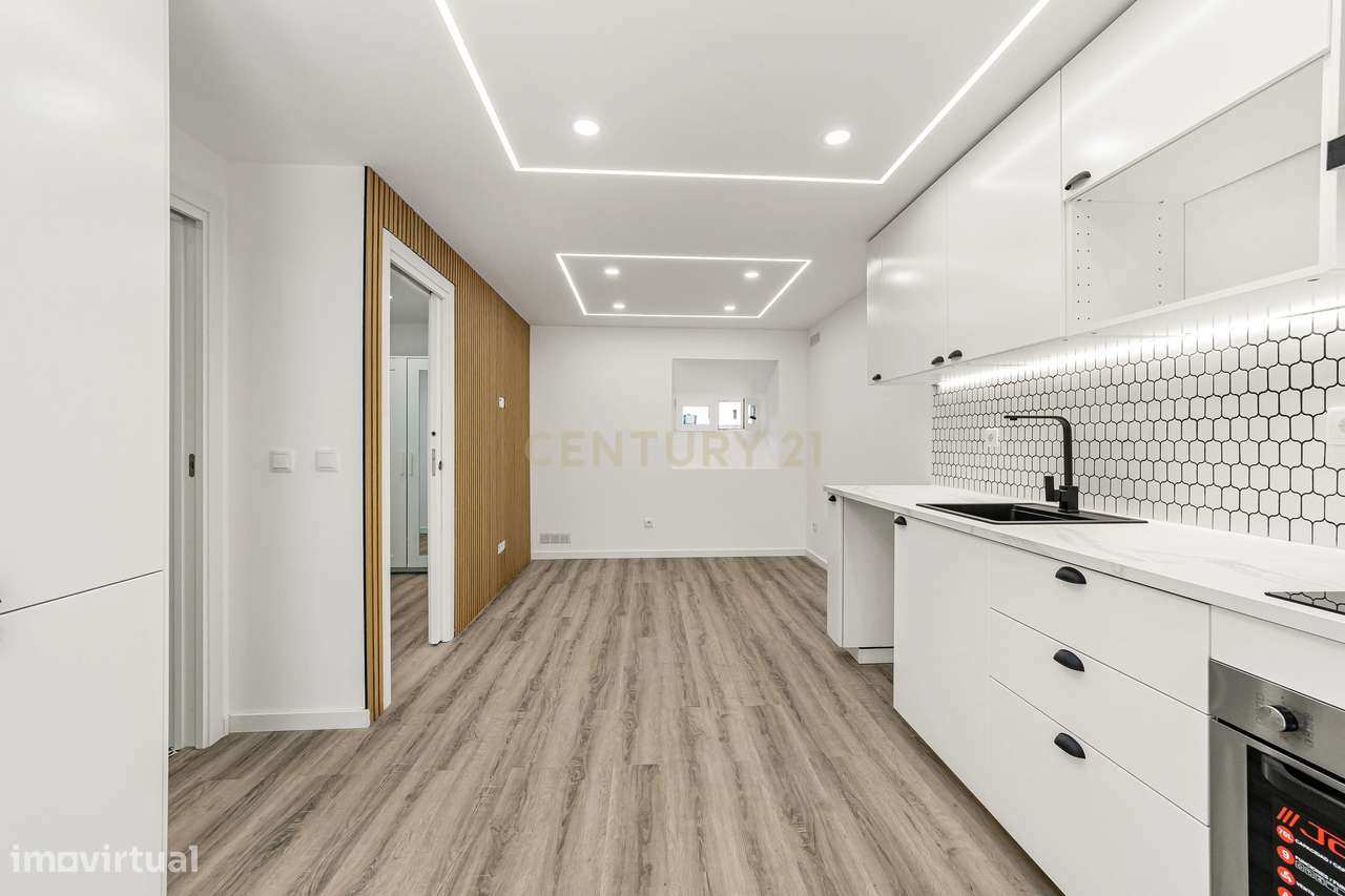 Prédio Totalmente Renovado com 2 apartamentos T1 e espaço exterior no-7